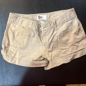 Juniors Kaki Shorts